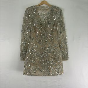 bronx and banco isle sequin fringe mini dress Bronx And Bronco Isle Sequin Fringe Mini Dress In White - 70% Off